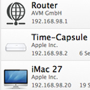 Identify all devices<br>that use your local network