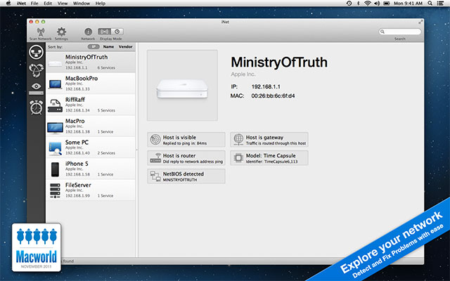 iNet Network Scanner