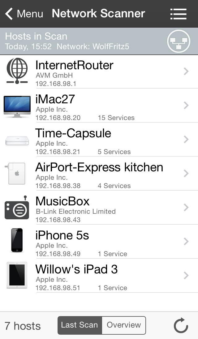 iNet Network Scanner